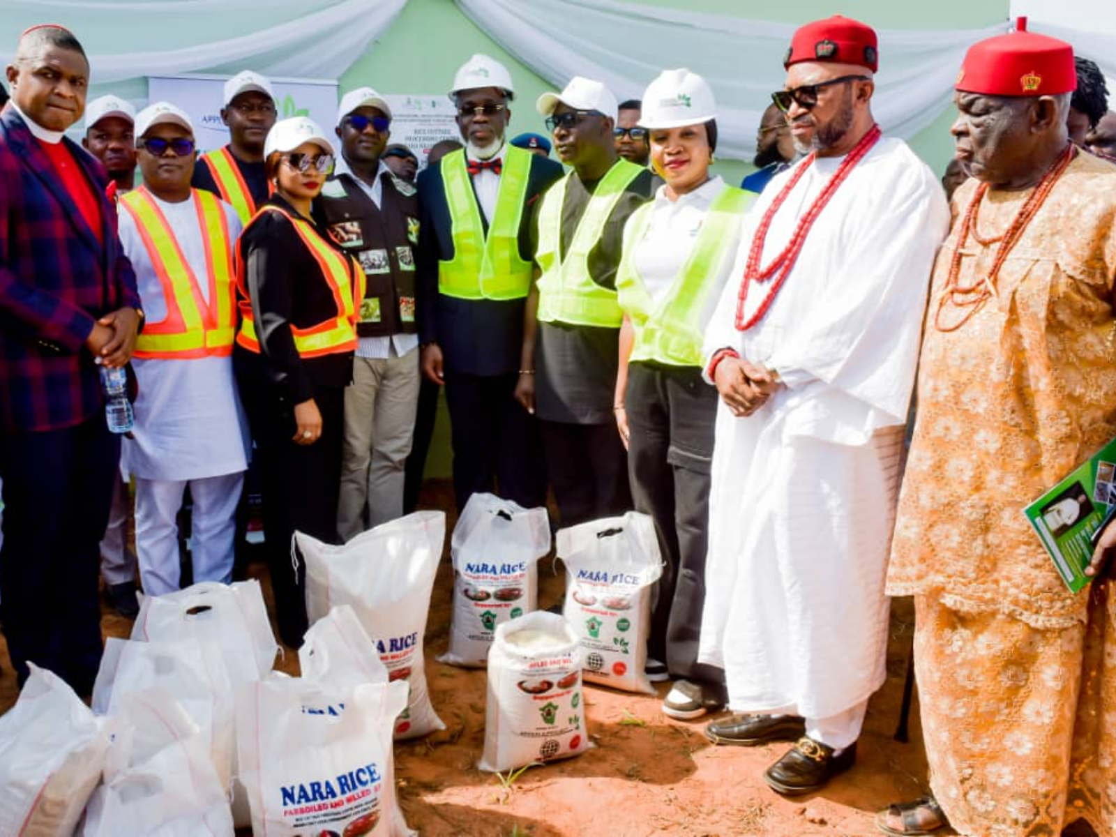 Commissioning of Rice Mill Processing Center